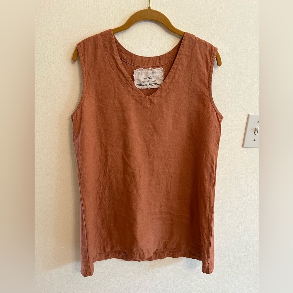 notPERFECTLINEN Crete Tunic